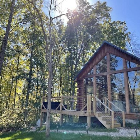 Fern Haven A Modern Take On Hocking Hills Cabins Stella Bagian luar foto