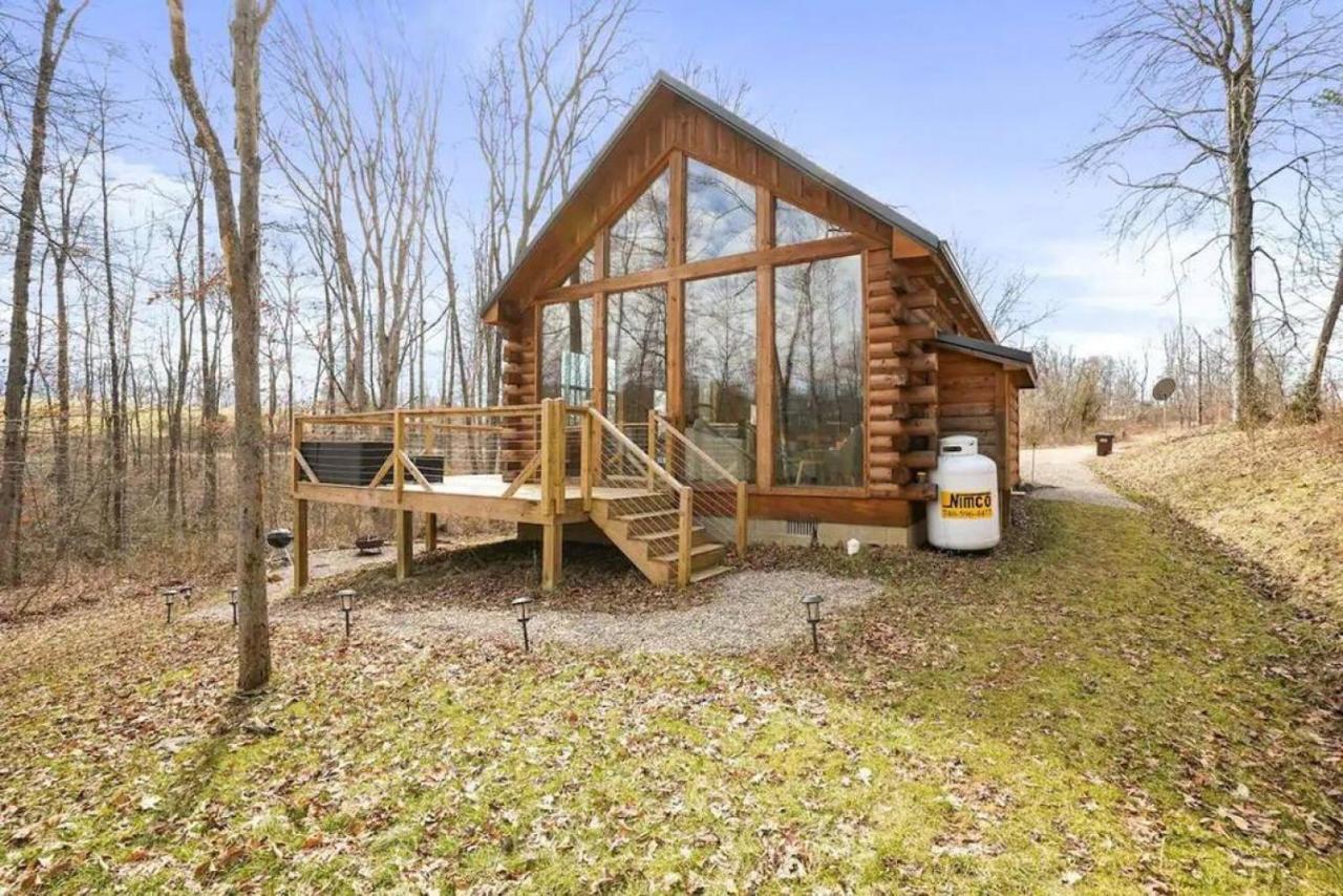 Fern Haven A Modern Take On Hocking Hills Cabins Stella Bagian luar foto
