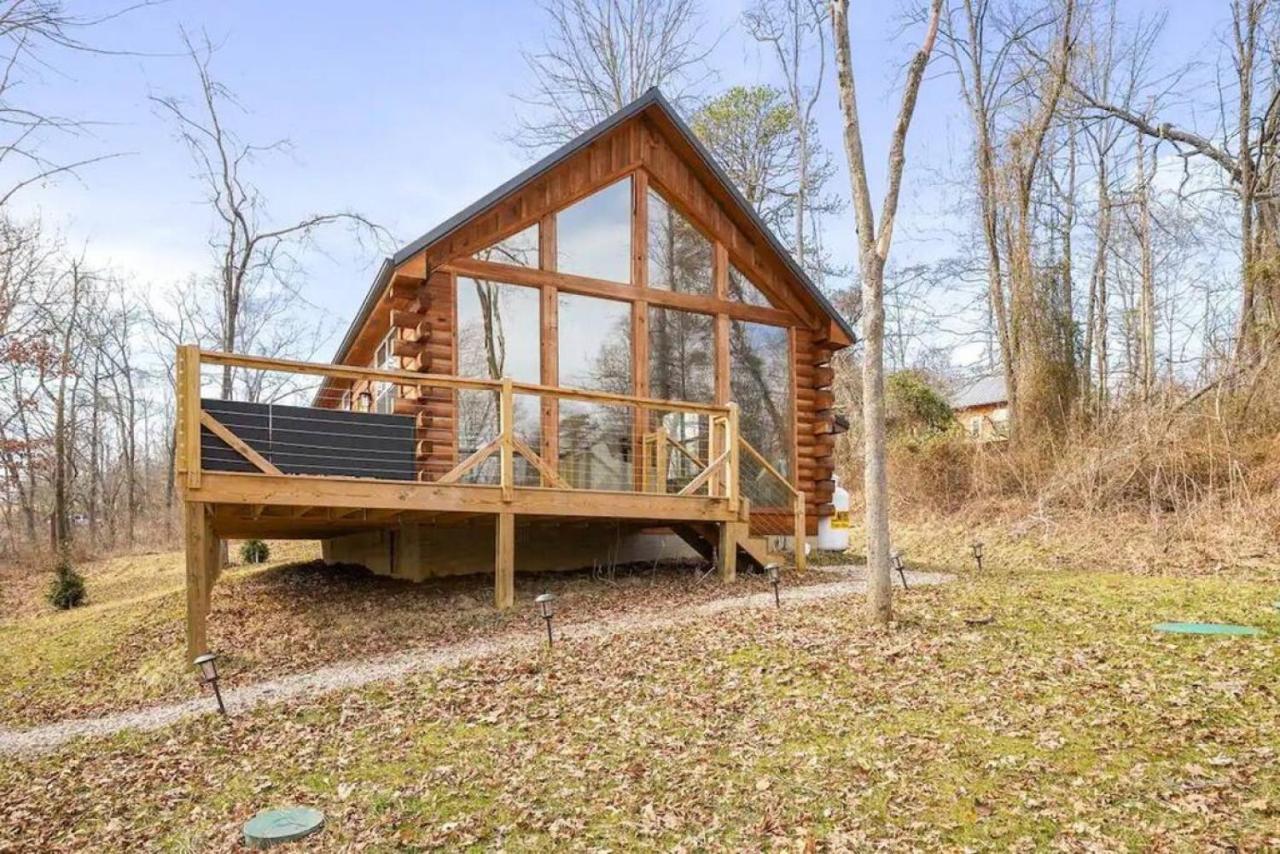 Fern Haven A Modern Take On Hocking Hills Cabins Stella Bagian luar foto