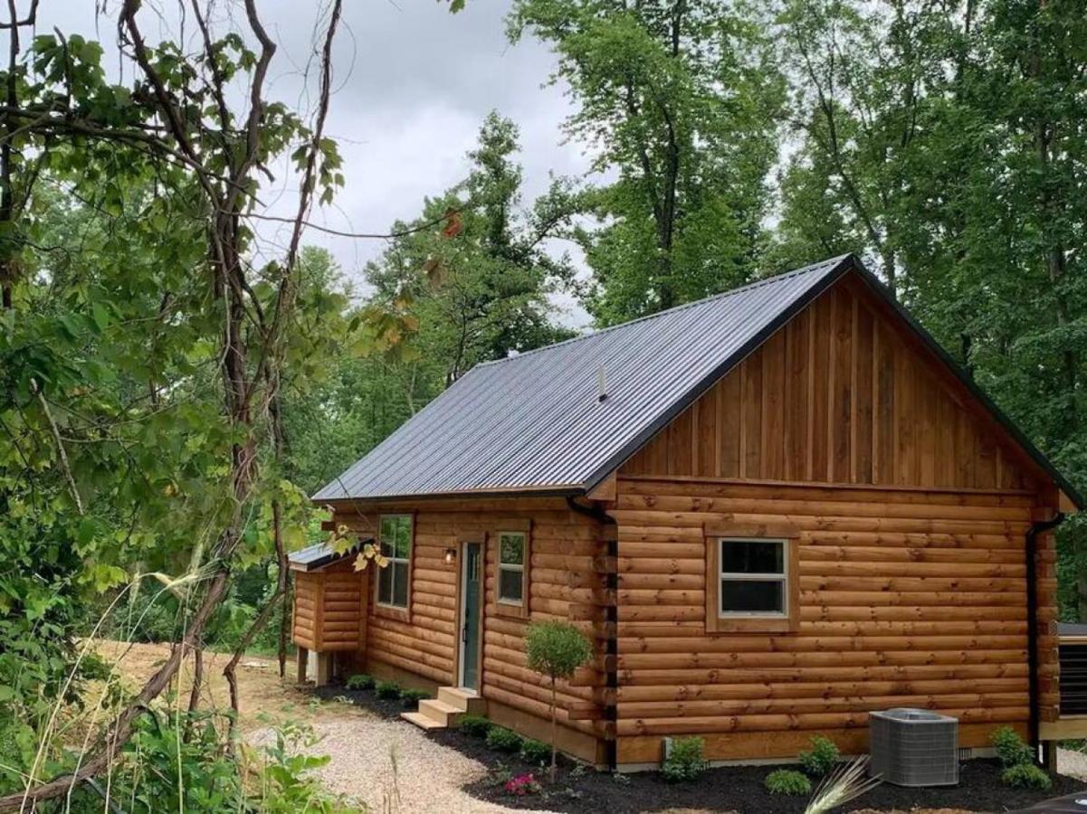 Fern Haven A Modern Take On Hocking Hills Cabins Stella Bagian luar foto